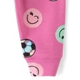 thumbnail image 4 of The Children's Place Baby & Toddler Girls Short Sleeve Soccer Goals PJs, Sizes NB-6T, 4 of 4