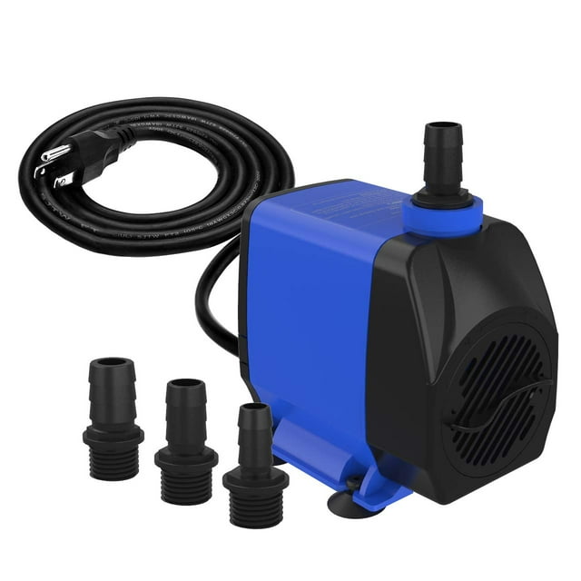 Bomba sumergible Knifel 4000L/H 85W 1056GPH para fuentes