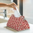 thumbnail image 6 of Logiee Cute Strawberry Print Tissue Box Cover,Stylish Tissue Box Holder Decorative Tissue Cover for Bathroom Toilet Bedroom Living Room Table Desk Office, 6 of 7