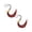 A70 E 15.7" 2Pack, variant on 2Pcs 2026 Graduation Tassel, 2026 Tassel Graduation, Academic Graduations Cap Tassels 2026S Tassels With Year Gold Date Charms For Grads, Graduates Graduations Cap Hat Decorations, Red White
