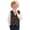 Candy Cane Snowflake Pattern, variant on Christmas Elf Costume Candy Cane Kids Button Vest Polyester Fabric High Quality Classic Kids Stylish Formal Vest for Party Family Gathering