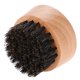 thumbnail image 4 of Brocha de afeitar para hombre con mango de madera y pelo de jabalí sintético natural (haya), 4 of 14