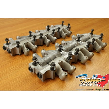 Shift Shaft Set - 1993-2011 Chrysler Dodge 3.5L 4.0L Rocker Arm Assembly Shaft Lifter Set of 2 OEM