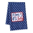 thumbnail image 3 of FEOLGEHLY Patriotic Kitchen Towels 4th of July Independence Day Fireworks Stars Red White Blue Dish Towels, 18x28 inch Seasonal Summer Memorial Day Decoration Hand Towels, 3 of 7