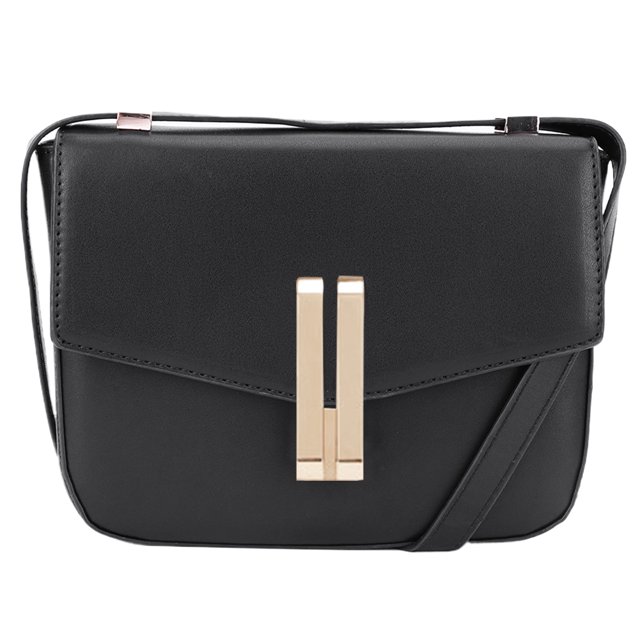 Bolso Cruzado Elegante para Mujer Hombro Cuadrado PU Gran Capacidad Correa Ajustable Viajes Al Aire Libre