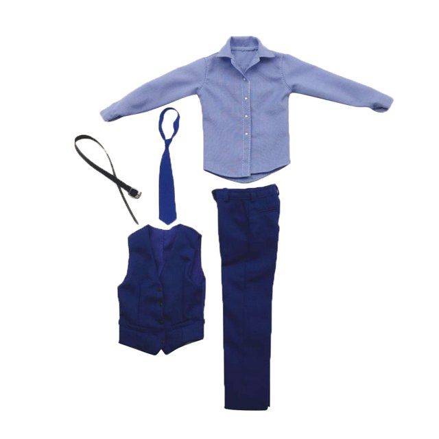 1:6 Chaleco Pantalones Ropa Traje Pulgadacción Figurita Muñeco Sunnimix Figura traje de caballero