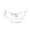 White, variant on KAWELL Saddle Shoulder Bag for Women Trendy Small Crossbody Bag PU Leather Clutch Purse Zipper Closure Handbags