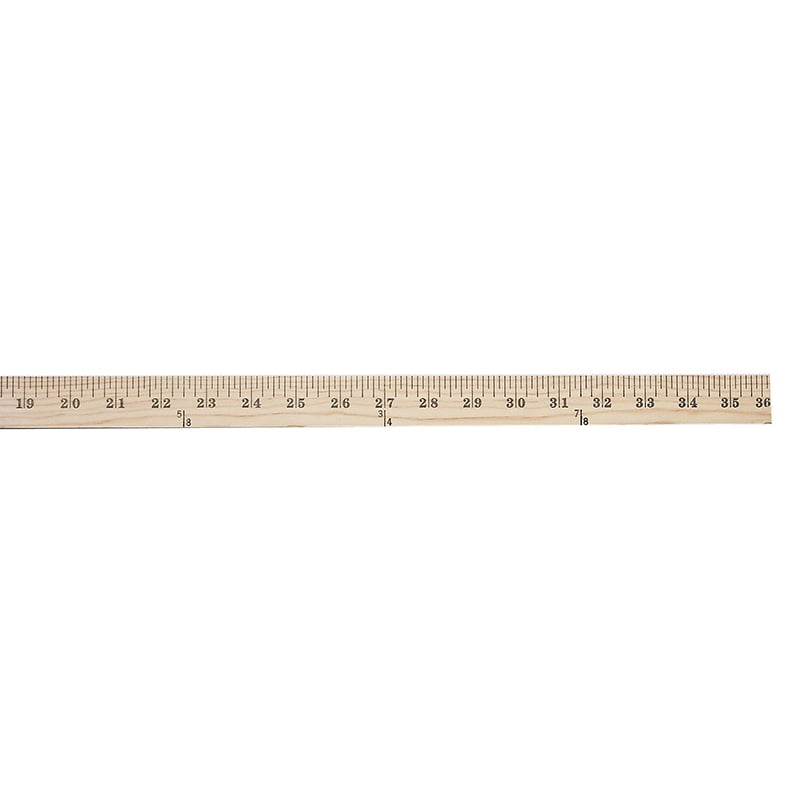 Wood Yardstick Bundle of 10 Each