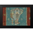thumbnail image 2 of Daphne, Brissonnet 18x13 Black Modern Framed Museum Art Print Titled - Elephant Caravan IB, 2 of 5