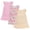 PURPL, variant on Girls Nightgowns – 3 Pack Soft Ruffle Sleeve Sleep Shirts, Brushed ITY Fabric, Floral & Heart Prints, Toddler & Big Girls Pajamas