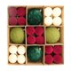 thumbnail image 2 of Bolas De Navidad Flocadas Bolas navideñas nevadas, 44 piezas, adornos de peluche multicolor para decorar árboles y ventanas, 1,97" Rkxzt, 2 of 9