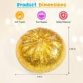 thumbnail image 2 of Sugar Glitter Dumpling Squishy,Viral Bao Bun Squishy Dumling Mystery Box,Stress Relief Fidget Squeeze Toys for Holiday & Birthday Gifts (Golden), 2 of 12