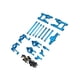 thumbnail image 5 of Piezas de metal mejoradas para coche RC Piezas mejoradas Pieza de coche RC Wltoys 1/12 Coche RC azul, 5 of 9