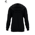 thumbnail image 6 of PULLIMORE Womens Casual Hoodies Long Sleeve Hooded Sweatshirts (S, Black), 6 of 8