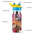 thumbnail image 3 of Gravity Falls Kids Water Bottle Stainless Steel Vacuum Insulated Water Cup With Covered Pop-Up Straw, 3 of 8