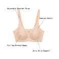thumbnail image 6 of Finetoo Womens Wireless Bras Comfortable Push Up Bra Seamless No Underwire Bra Full Support Lift Bralette Everyday Regular and Plus Size, 6 of 7