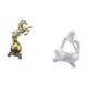 thumbnail image 5 of Figura Decorativa Abstracta De Caballo Pensador De Resina Moderna, Adorno Artesanal Para Centro De Mesa, Estante De Mesa, Sala De Estar, Oficina, Estantería., 5 of 8