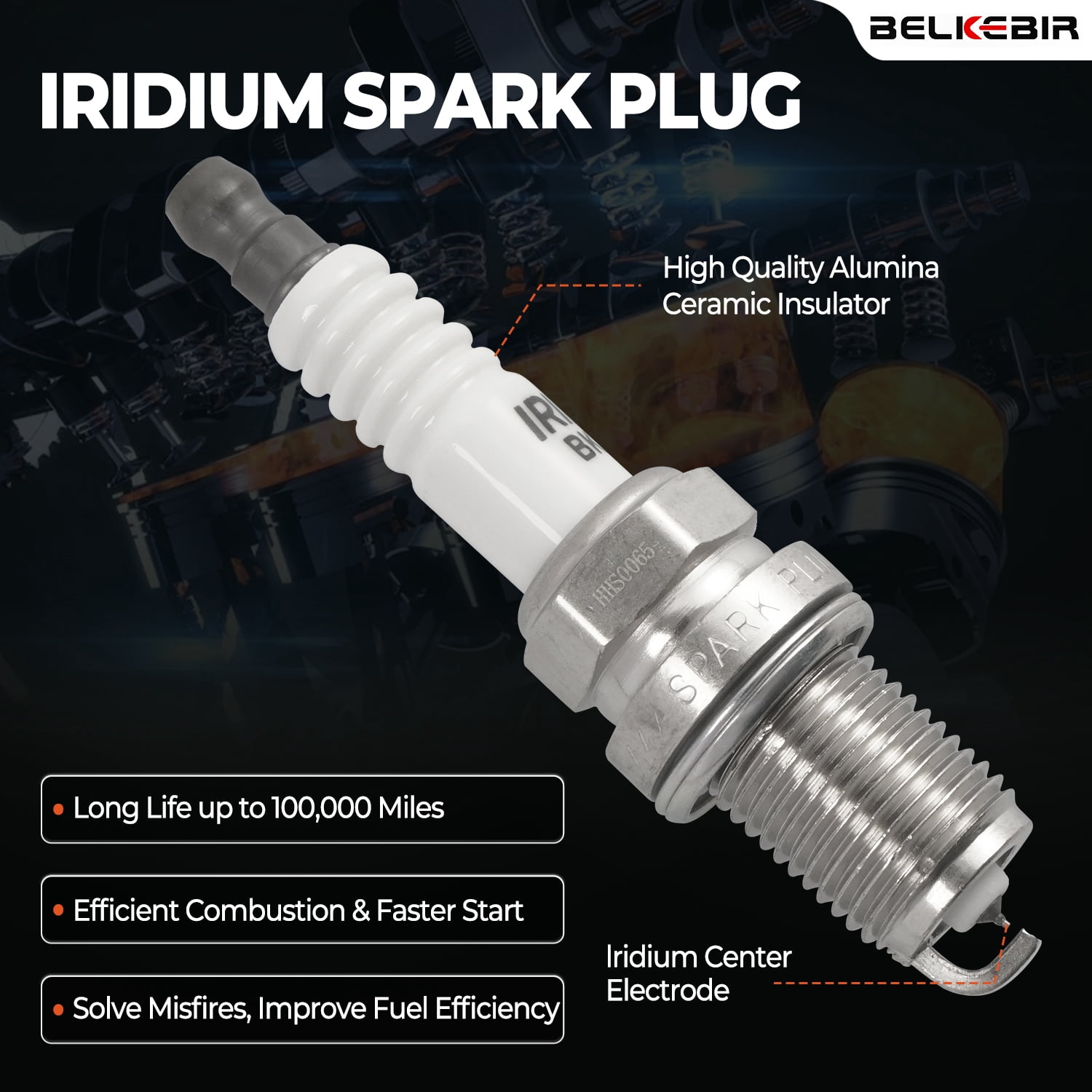 Ignition Coil Pack & Iridium Spark Plug Compatible with 1.4 2011-2015 Chevy Cruze, 2012-2020 Sonic, 2015-2021 Trax, 2011-2015 Volt, 2014-2016 Cadillac ELR, 2013-2021 Buick Encore Replace UF669 & 1675