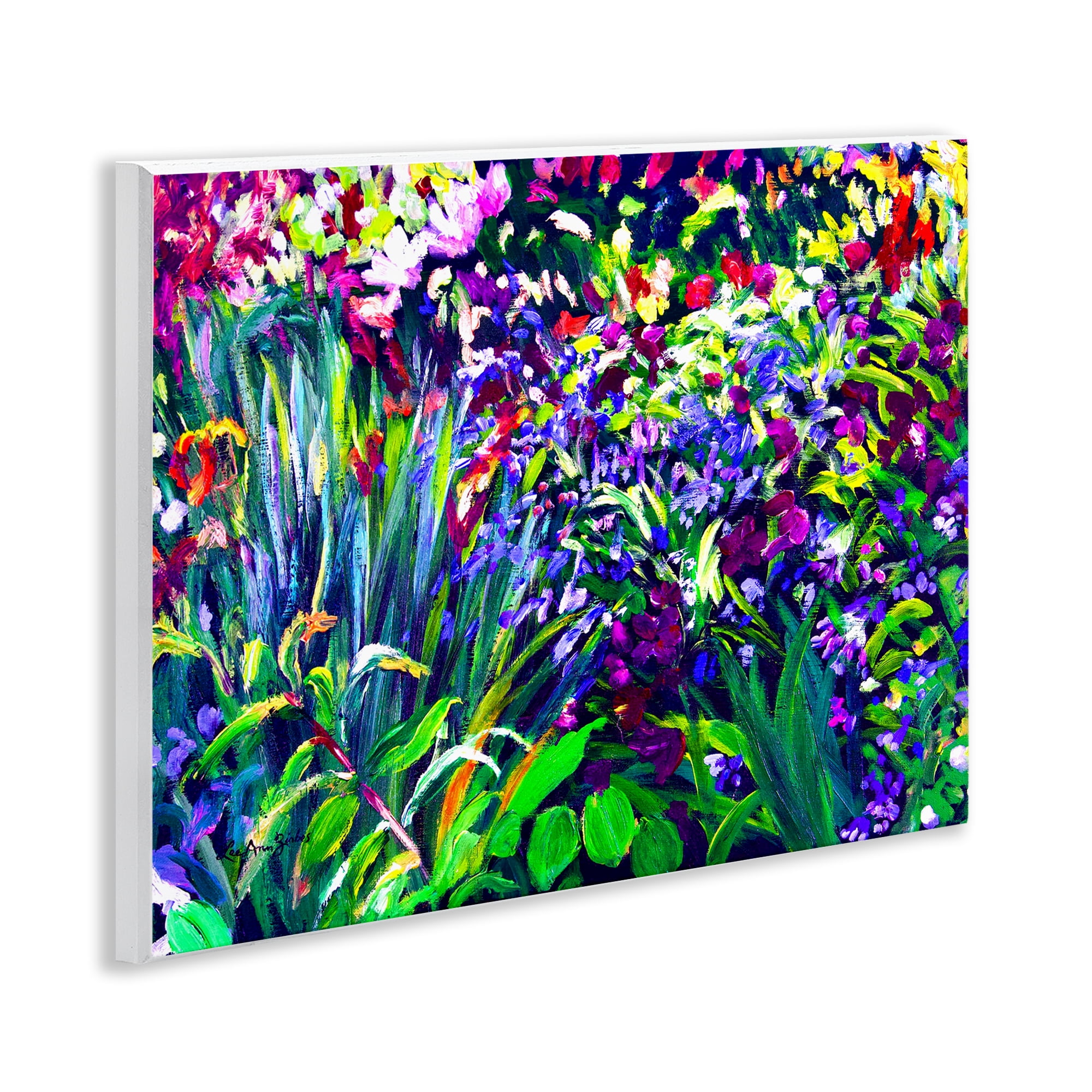 Stupell Industries Vibrant Confetti Garden Wall Plaque Art, design by Lee Ann Zirbes