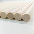 thumbnail image 2 of Trianu 10 Pack Wooden Dowel Rods 1/2 inch x 12 inch for Crafting and Macrame, 2 of 8