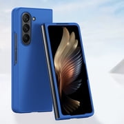 Matte Slim Phone Case For Samsung Galaxy Z Fold 6,Shockproof Lightweight Ultra Thin Hybrid Liquid Silicone Anti-Fingerprint Hard PC Scratch-Resistant Phone Case For Samsung Galaxy Z Fold 6,Blue