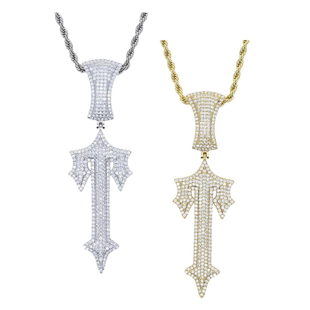 Collar con una cruz,Collar con colgante de cruz de moda para hombres delicados,Cruz Collar Cobre Cadena Masculina Encantos Con Estilo,Colgando Cruz Cuello Joyas Regalos Boda Fiesta,Collar de