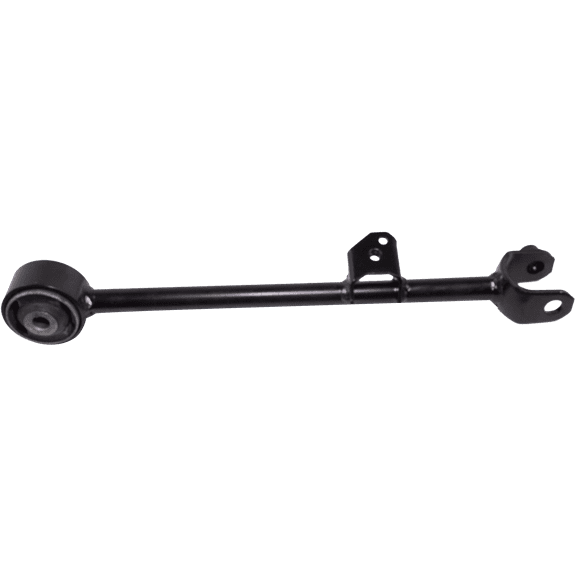 Trailing Arm Compatible with 2003-2007 Honda Accord Rear, Driver Side With Front Disc, With Rear Drum Black