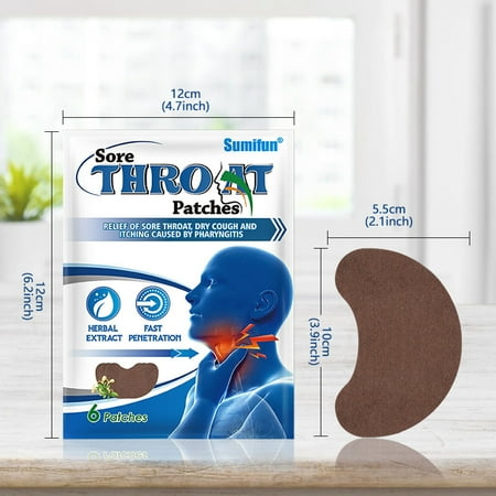 Tatum88 Herbal Sore Throat Patch Throat Itchy Throat Inflammation