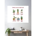 thumbnail image 2 of Things I Do In My Spare Time Gardener Plant Mom Gift Poster Wall Art, Modern Wall Decor For Living Room Bedroom, 24x36 UNFRAMED, 2 of 3