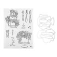 thumbnail image 1 of Sello transparente TPR en relieve para decoración de vajilla de álbumes de recortes con molde de cuchillo, 1 of 14