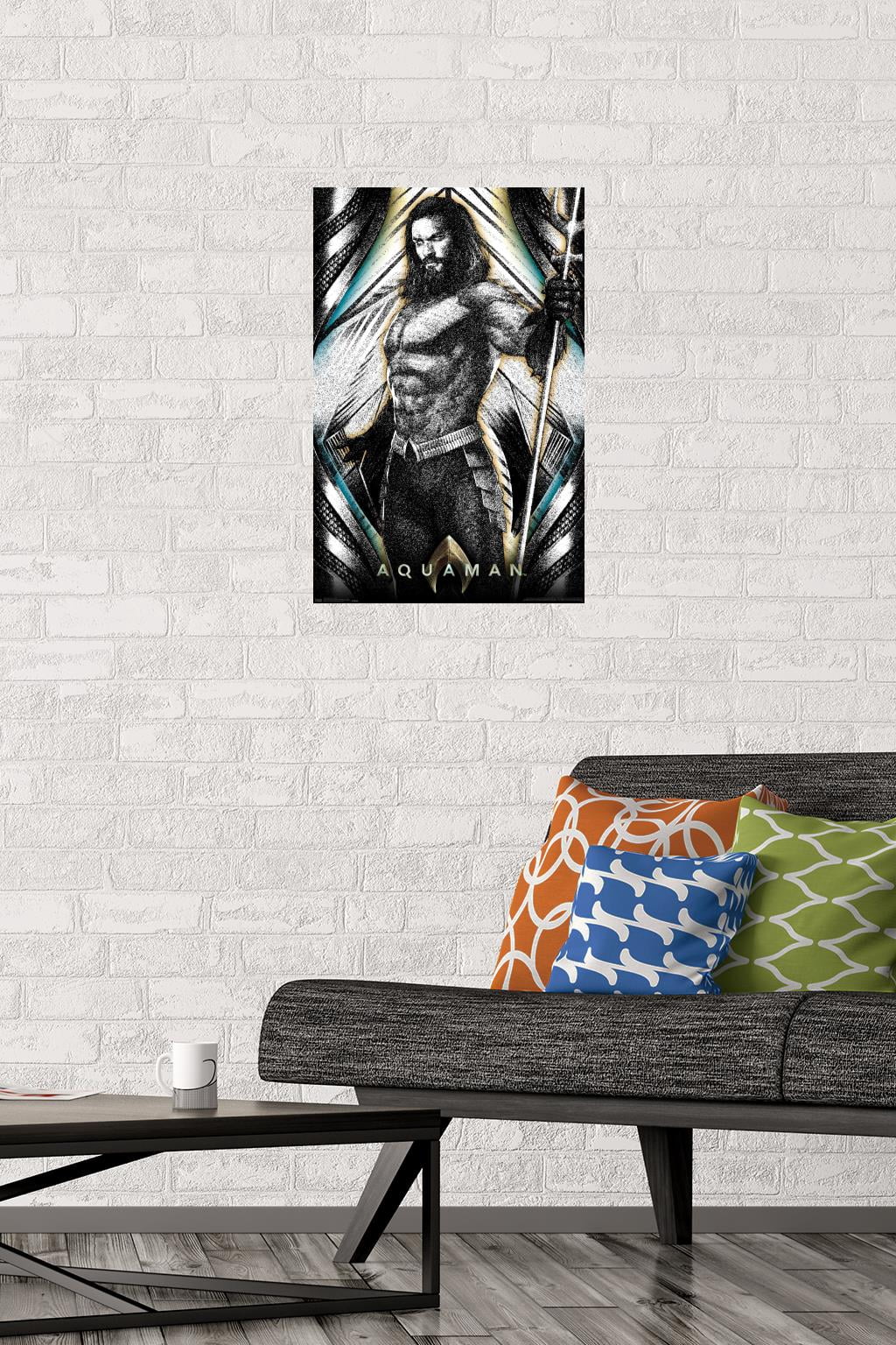DC Comics Movie - Aquaman - Graphic Wall Poster, 14.725" x 22.375"