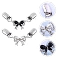 thumbnail image 4 of 2pcs Delicate Scarf Clips Zinc Alloy Scarf Clothes Clips Decorative Shawl Clips, 4 of 8