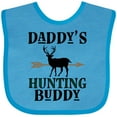 thumbnail image 3 of Inktastic Daddy Hunting Buddy Bow Hunter Boys Baby Bib, 3 of 4