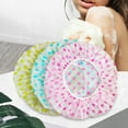 thumbnail image 3 of Gorro de Ducha Desechable de 6 Uds Cubierta Impermeable para el Cabello Disfruta del Baño Uso Cómodo para Dormir en el Salón del Hogar ANGGREK  Otros, 3 of 8