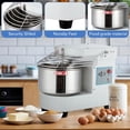 thumbnail image 3 of Bingirl Commercial Food Mixer 105Qt Touch Screen Control 650W Dual Rotating Dough Mixer With Food Grade Stainless Steel Bowl Timer Safety Shield Emergency Stop For Restaurants And Bakeries, 3 of 7