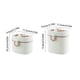 thumbnail image 3 of Práctico juego de recipientes herméticos para alimentos, almacenamiento de alimentos, congelador, harina, recipientes de vidrio para almacenamiento con tapas de vidrio, recipiente para almacenamiento, 3 of 8