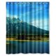 thumbnail image 1 of ABPHQTO Cortina de ducha con fondo de bosque de adoquines de lago hermoso Cortina de ducha impermeable 150x180 cm, 1 of 2