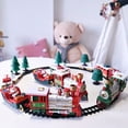 thumbnail image 3 of Interactive Electric Train Set with Track for Kids 4-6 - Educational Toy Enhancing Cognitive & Coordination Skills, Durable Safe Material, Easy to Operate, Festive Christmas Gift, 211 Track Window, 3 of 5