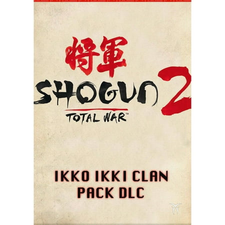 Total War : Shogun 2 - Ikko Ikki Clan Pack DLC, Sega, PC, [Digital Download],