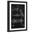thumbnail image 2 of "Aerial Vessel 1893 Black Paper" Framed Painting Print, 2 of 4
