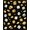 Black Gold White, Pattern 1, variant on ODIKA Novelty Dice Anime Graphic Panel Father Personalized Men Cd Cartoon for Bedroom, Nursery, RV, Pet Friendly & Kids Safe Bedside
