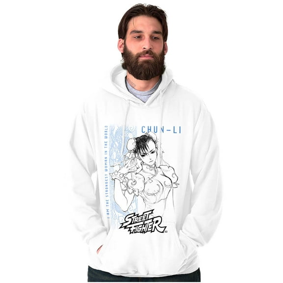 Street Fighter Chun-Li Strongest Hoodie Sweatshirt Women Men Brisco Brands M
