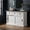 Classic White & Black, variant on NovaSolo Halifax Sliding Door Buffet in Pure White