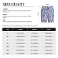 thumbnail image 4 of Daiia Orchids Flowers Mens Woven Stretch Pajama Short,Short Pajama Pants-Small, 4 of 7