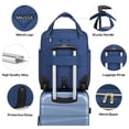 thumbnail image 5 of MIUSSE Underseat Carry on Luggage 16 Inch Soft Sided Luggage with Wheels and TSA Lock Airline Approved Small Suitcase for Men Women, 5 of 8