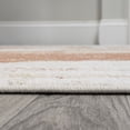thumbnail image 3 of JONATHAN Y CONTEMPORARY POP 5 x 8 Area Rug, Petalo Abstract Two-Tone - Orange/Cream, CTP200D-5, 3 of 10