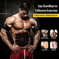 thumbnail image 2 of Graflsoa 6 Modes 9 Intensity Abdominal Muscle Trainer with Arm Belts, Cordless Home & Office Use, 4-Piece Color Box Set (Red Edge Battery Version, Batteries Not Included), 2 of 6