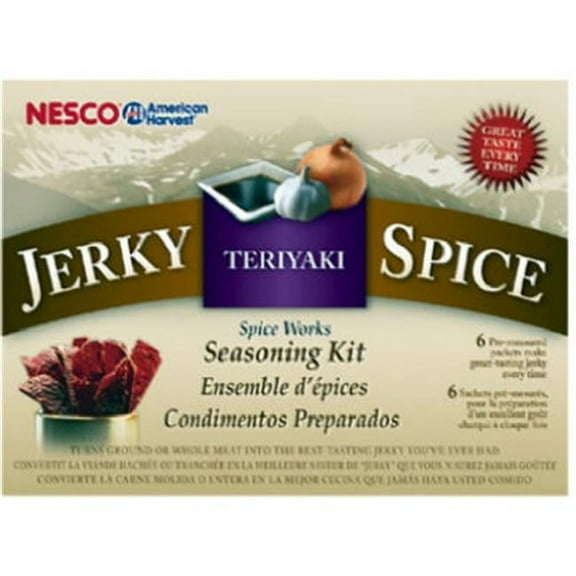 BJT-6 Teriyaki Jerky Spice, Pack 6
