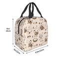 thumbnail image 3 of Disketp Retro Rooster for Insulated Lunch Bag for Women and Men, Perfect for Work, Hiking, Picnic, 3 of 8