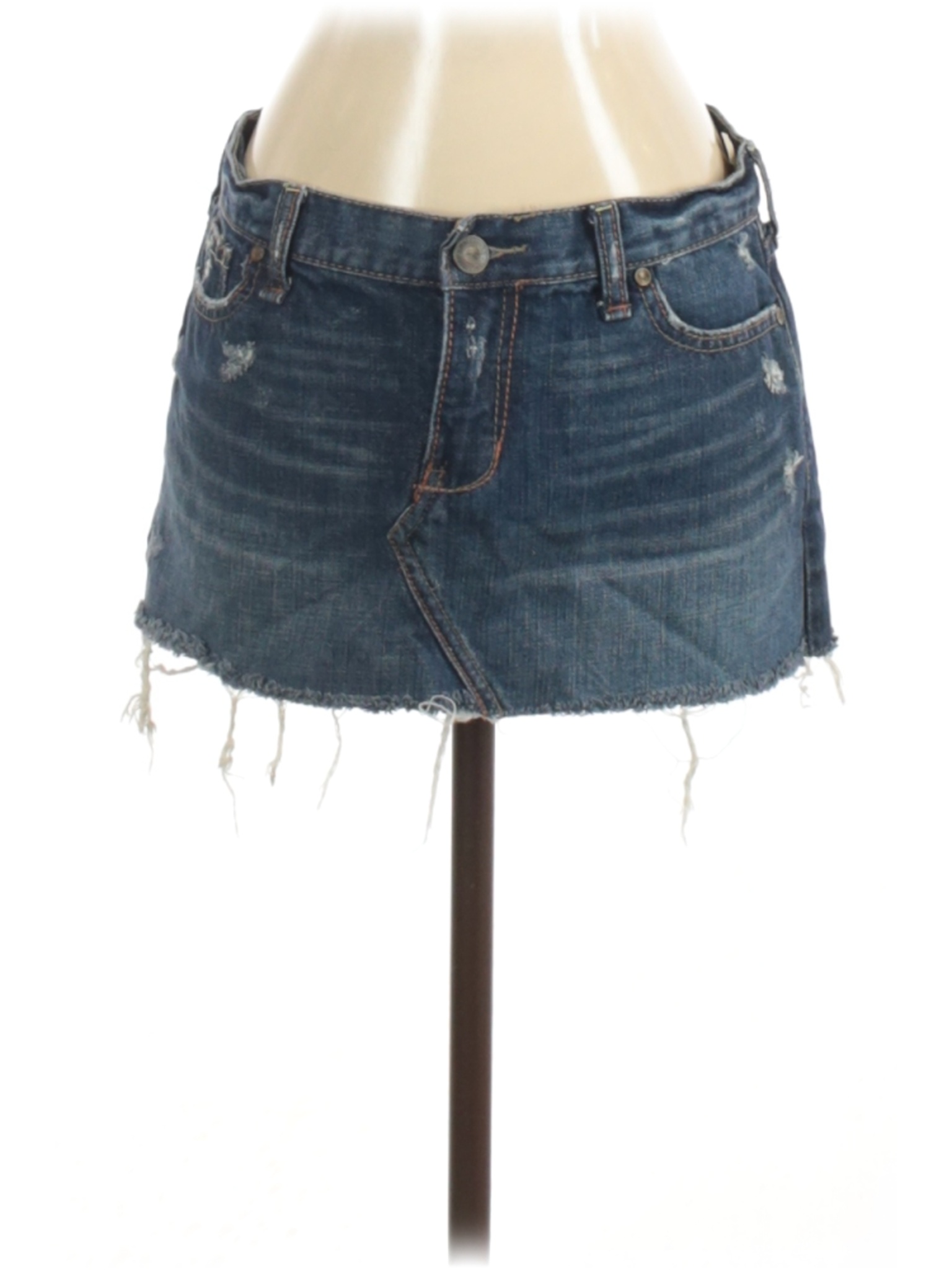 denim skirt hollister